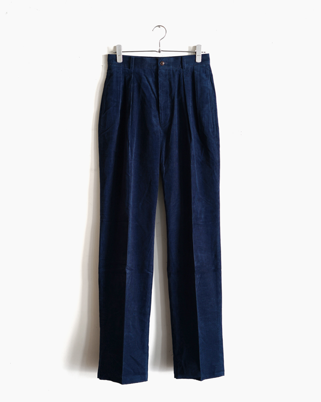 PONTOGLIO CORDUROY｜NEAT Chino – Navy｜NEAT