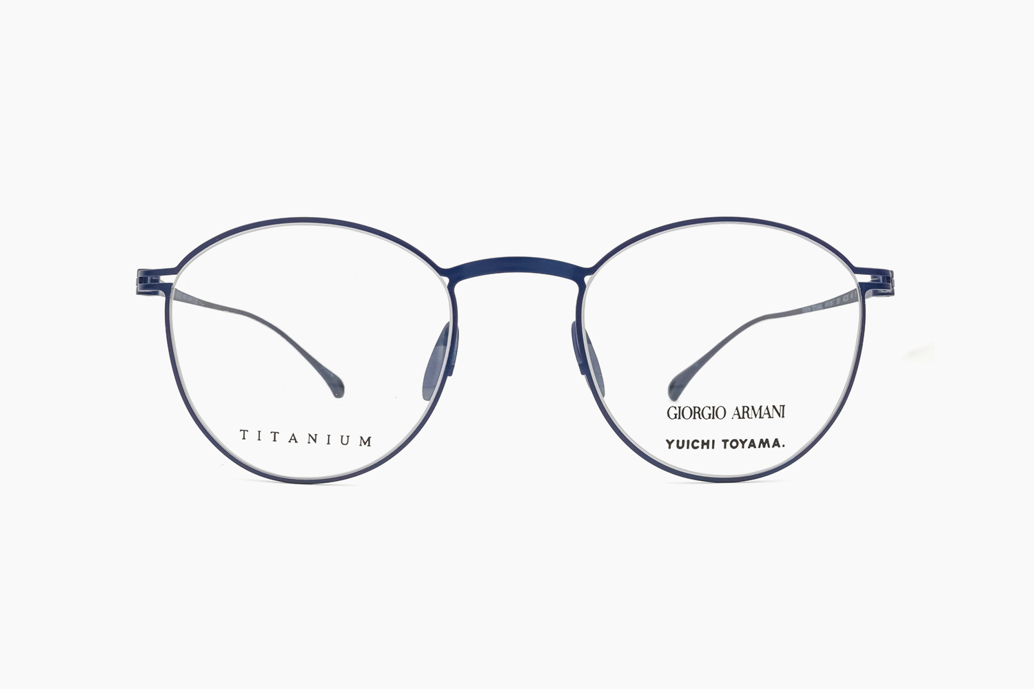 GIORGIO ARMANI YUICHI TOYAMA. ジョルジオ アルマーニ ユウイチトヤマ AR 5136T - MATT BLUE ボストン 眼鏡 Glasses 東京 日本 TOKYO Japan 通販 Continuer