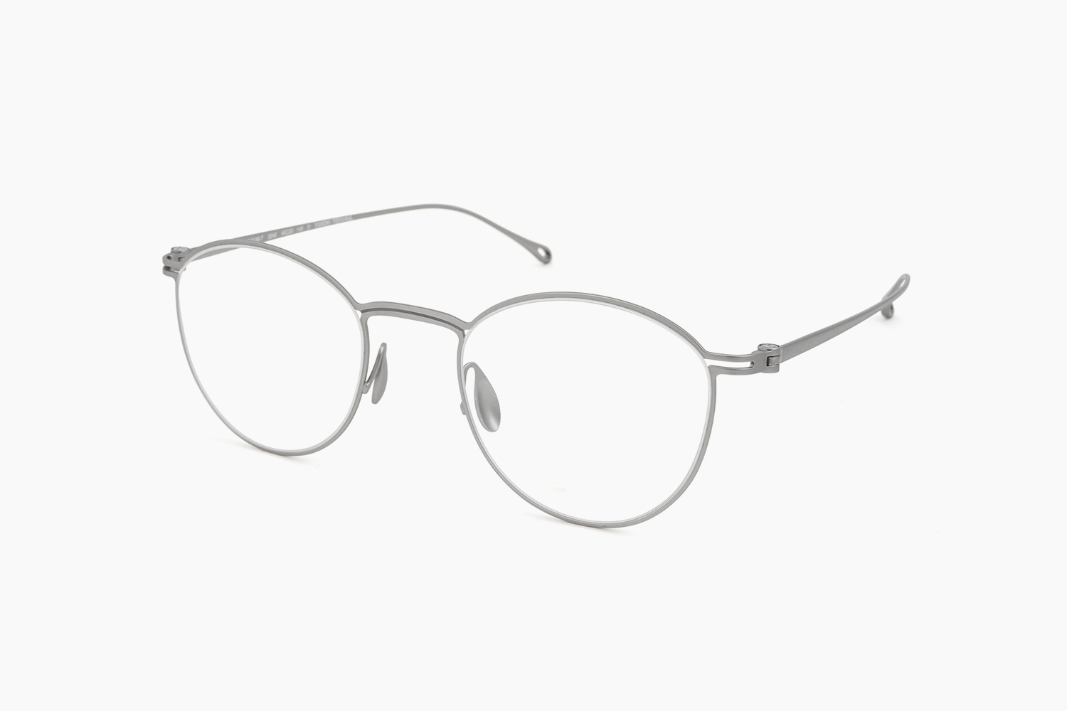 GIORGIO ARMANI YUICHI TOYAMA. ジョルジオ アルマーニ ユウイチトヤマ AR 5136T - MATT SILVER ボストン 眼鏡 Glasses 東京 日本 TOKYO Japan 通販 Continuer