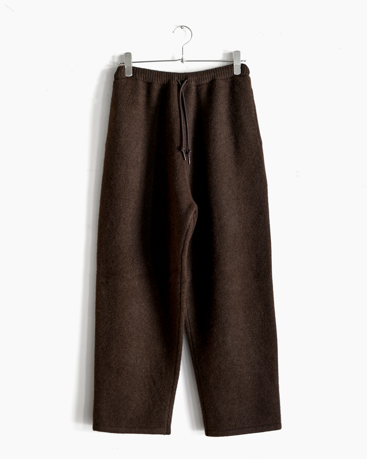 Innocent YAK Circular Knitting Pants - Brown｜walenode