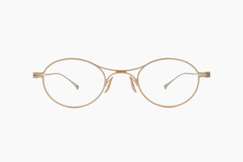 GIORGIO ARMANI YUICHI TOYAMA. ジョルジオ アルマーニ ユウイチトヤマ AR 5135T - MATT PALE GOLD X Bridge エックスブリッジ 眼鏡 Glasses 東京 日本 TOKYO Japan 通販 Continuer