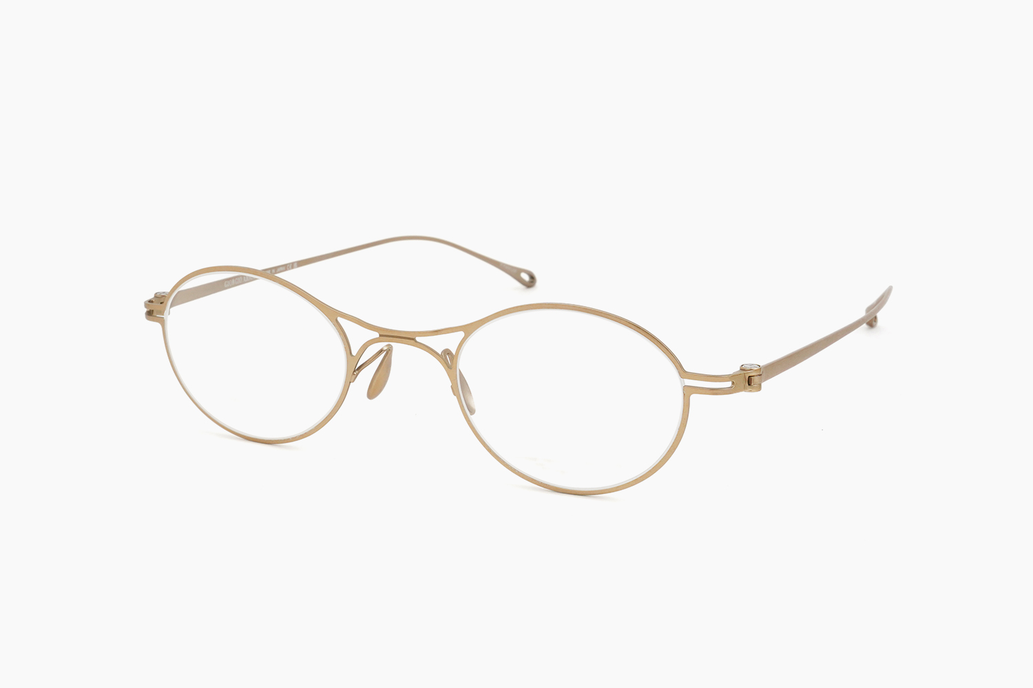 GIORGIO ARMANI YUICHI TOYAMA. ジョルジオ アルマーニ ユウイチトヤマ AR 5135T - MATT PALE GOLD X Bridge エックスブリッジ 眼鏡 Glasses 東京 日本 TOKYO Japan 通販 Continuer