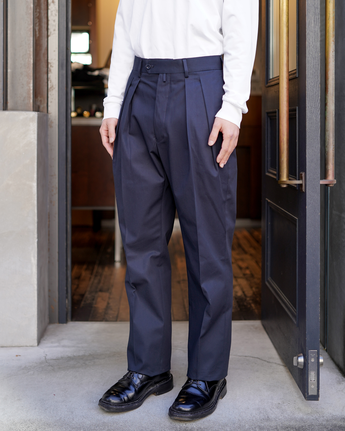 Sustainable Chino｜STANDARD TYPE Ⅰ - Navy｜NEAT