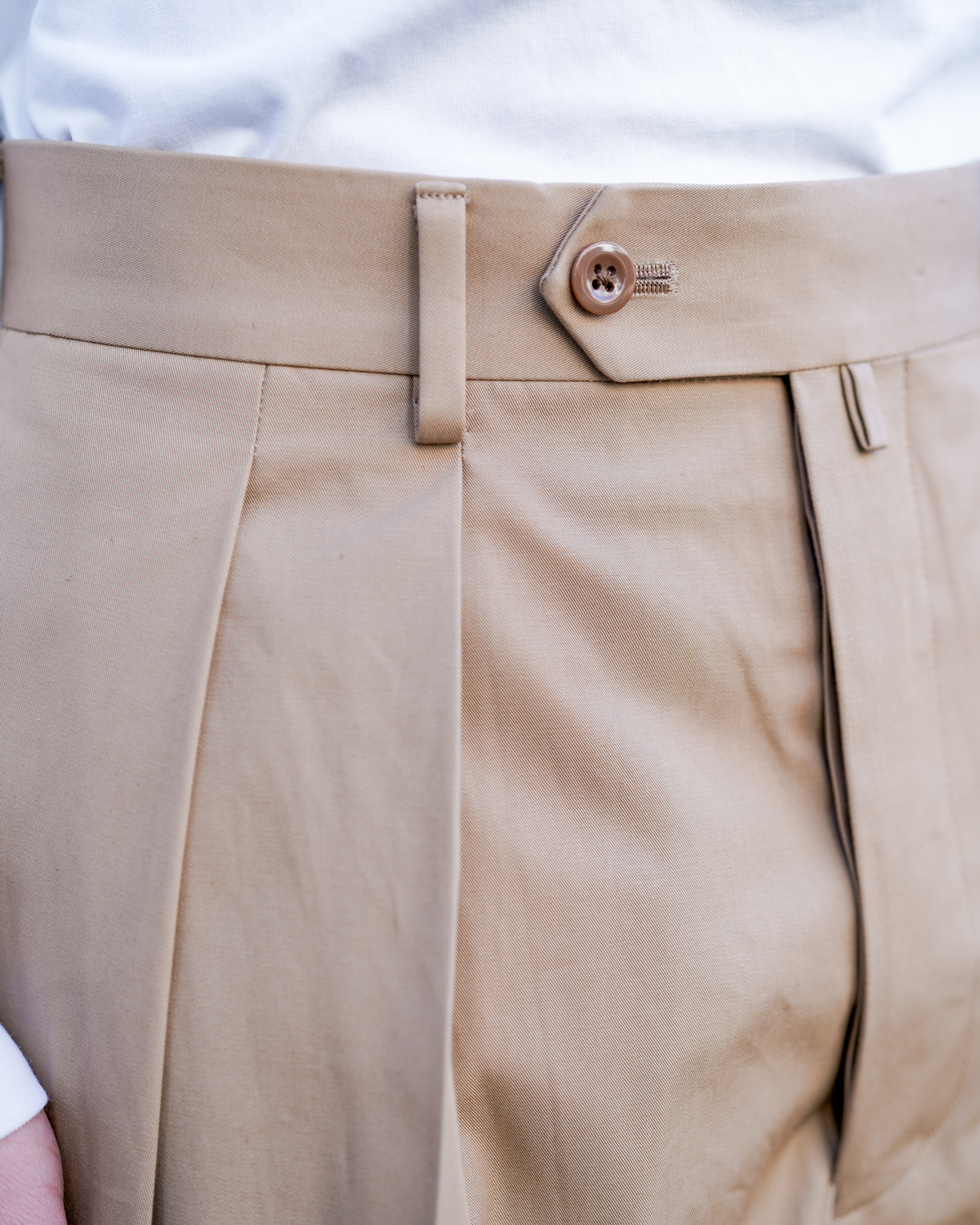 Sustainable Chino｜WIDE TYPE Ⅰ - Beige｜NEAT