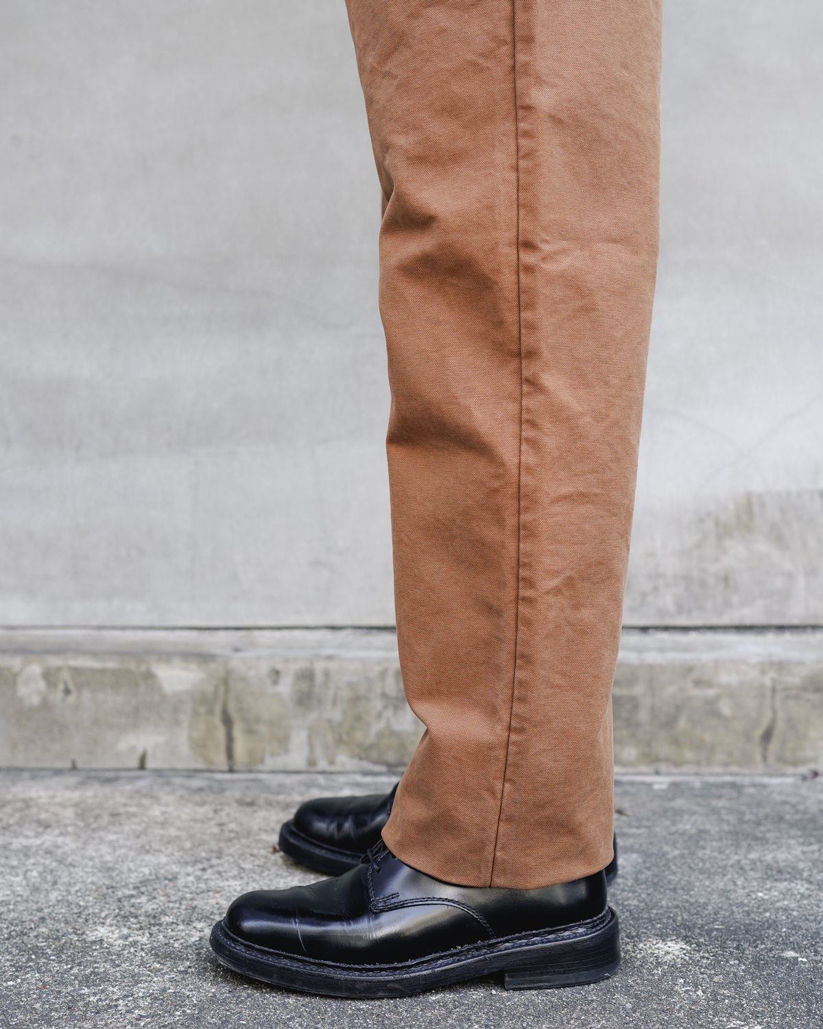 COLOR COTTON DUCK PANTS - Brown｜NEAT