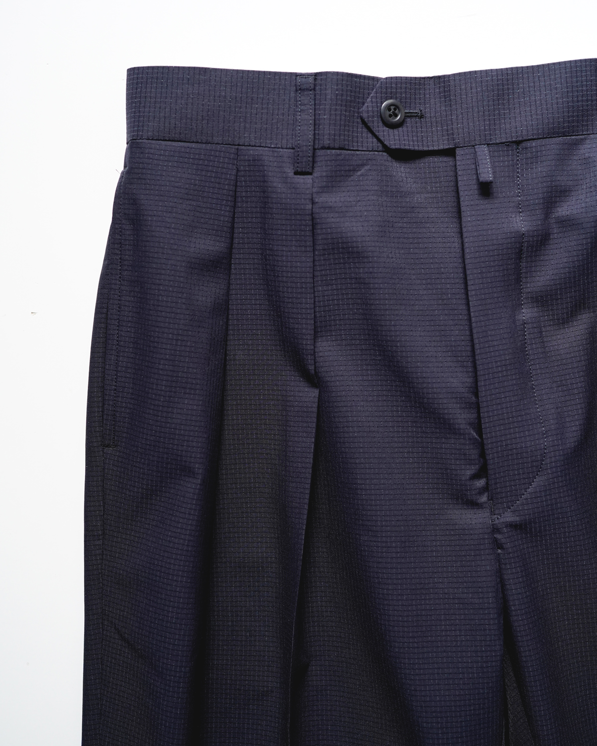 Fake Ripstop｜WIDE TYPE Ⅰ - Navy｜NEAT