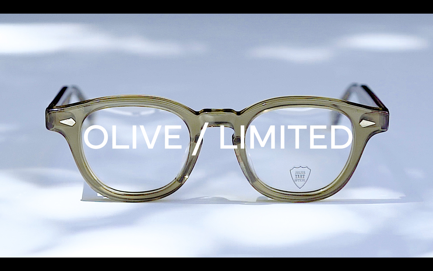 JULIUS TART OPTICAL × Continuer｜AR 48 - OLIVE / LIMITED｜JULIUS TART OPTICAL