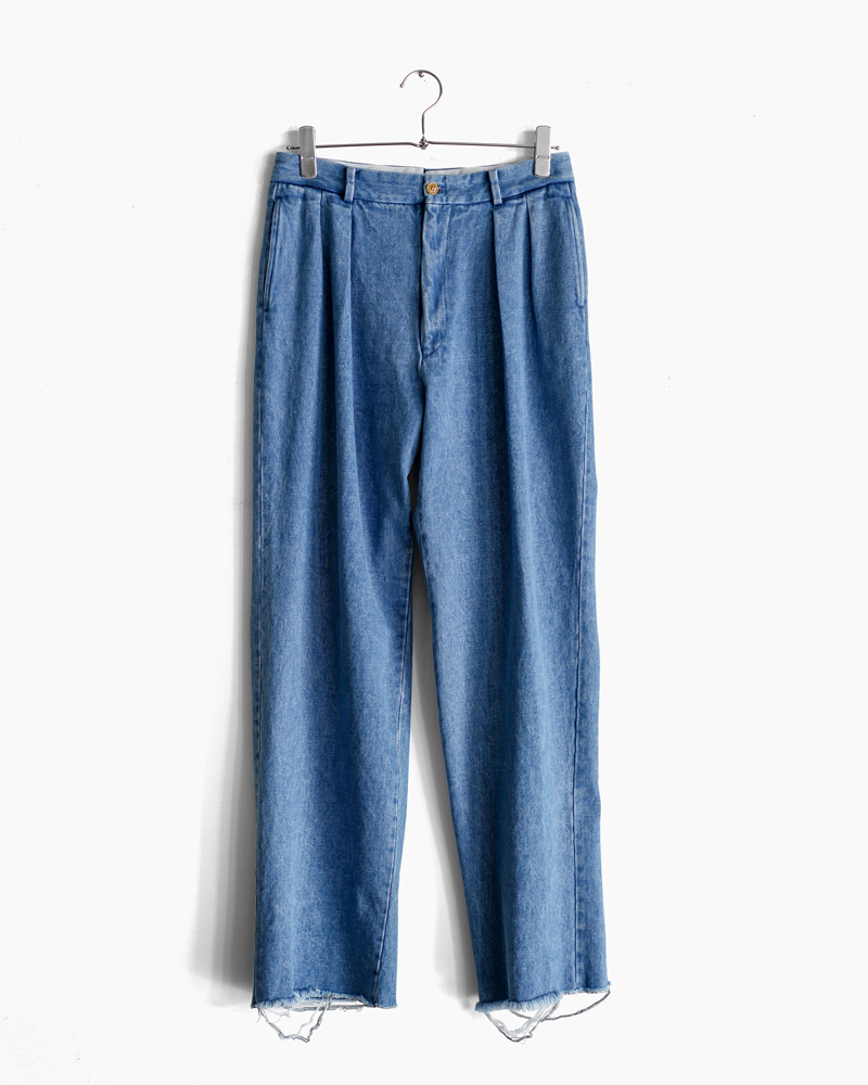 AMERICAN SEA ISLAND COTTON DENIM｜NEAT Chino – Blue｜NEAT