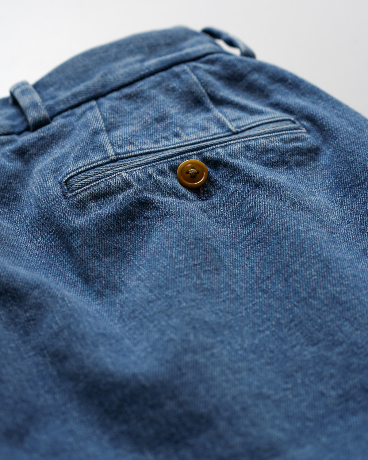 AMERICAN SEA ISLAND COTTON DENIM｜NEAT Chino - Blue｜NEAT