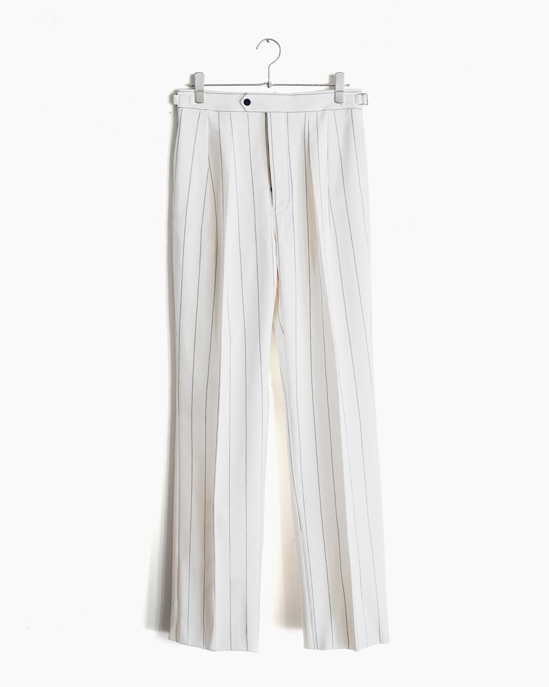 RICCIARINI C/N Stripe｜WIDE TYPE Ⅱ – Ivory × Navy｜NEAT