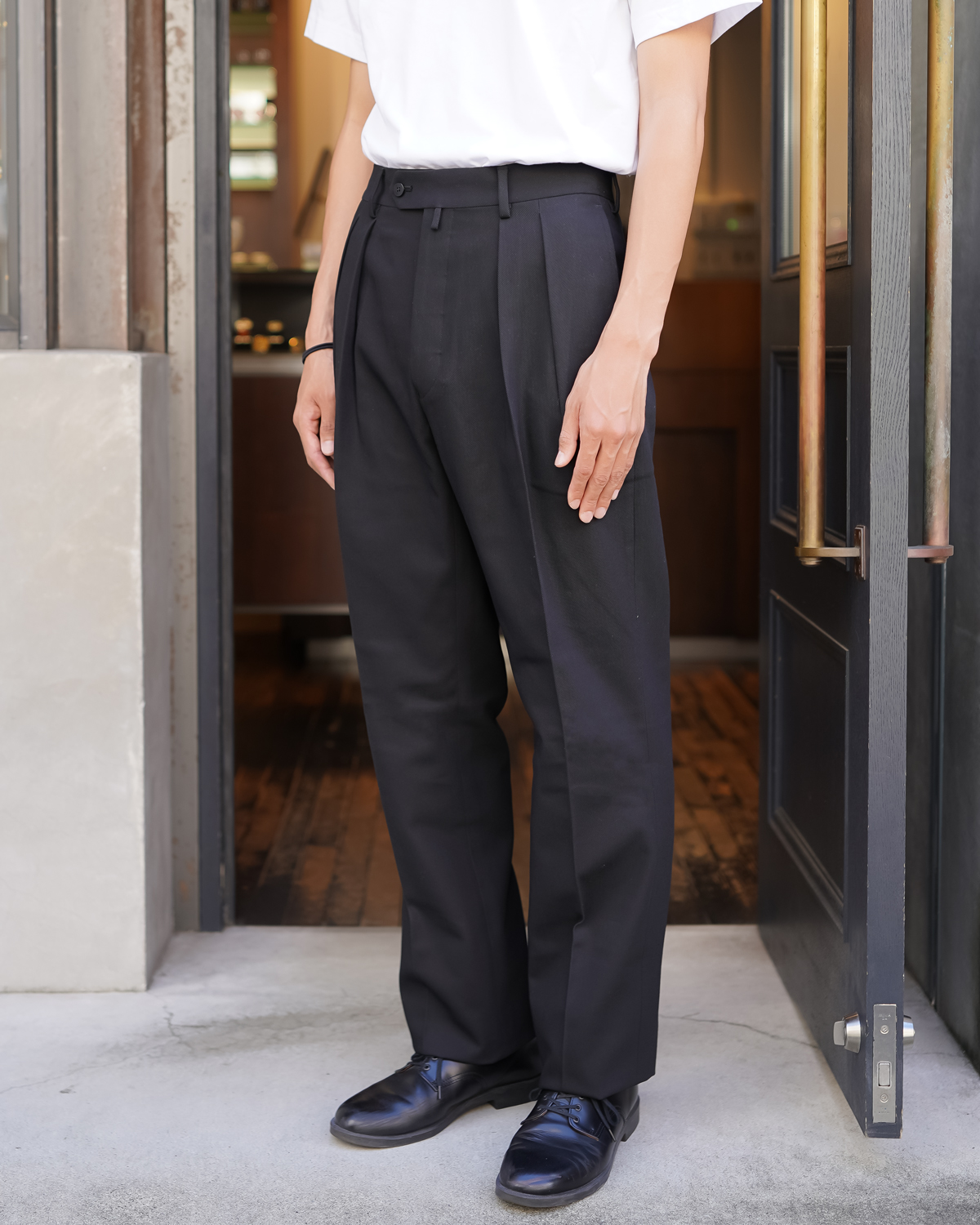 3PLY Organic Katsuragi｜STANDARD TYPE Ⅰ - Black｜NEAT