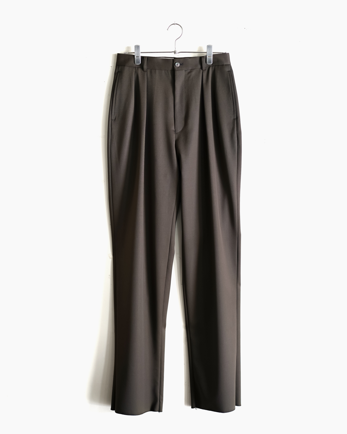 Wool Gabardine｜NEAT Chino - K.Brown｜NEAT