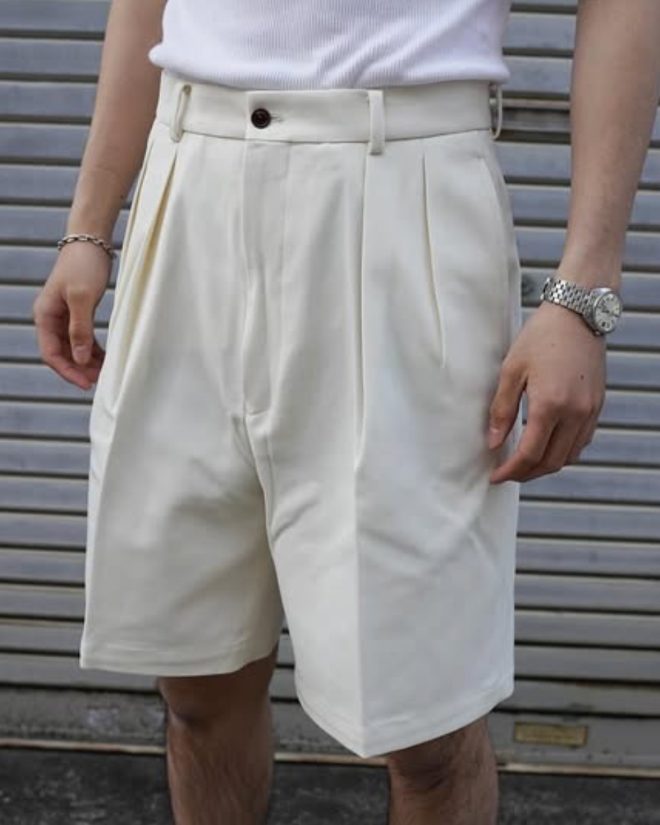 NEAT Chino Shorts - Ivory｜NEAT