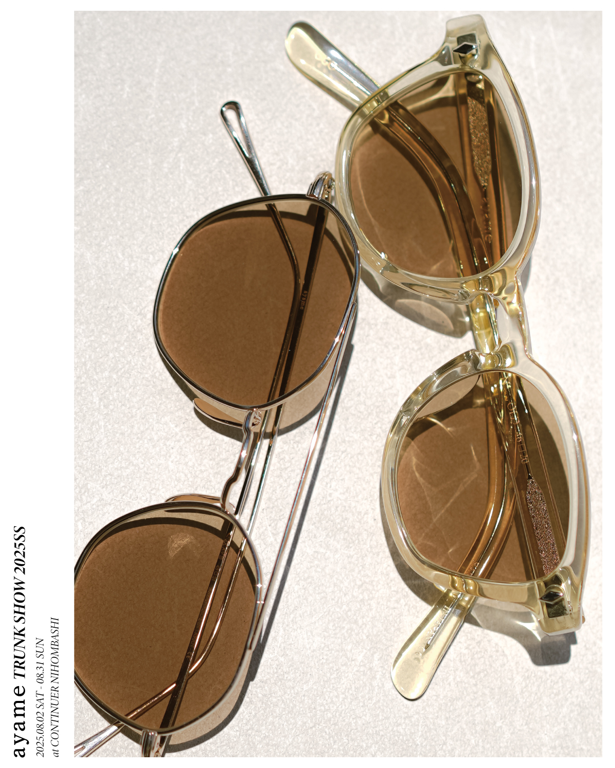 ayame TRUNK SHOW 2025SS