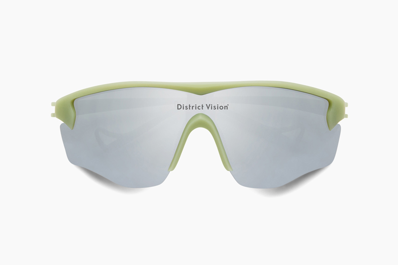 Junya Racer – Pistachio / D+ Silver Flash Mirror｜District Vision