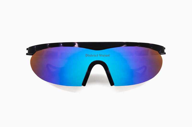 Koharu Eclipse – Navy Pink Mosaic / D+ Blue Mirror｜District Vision