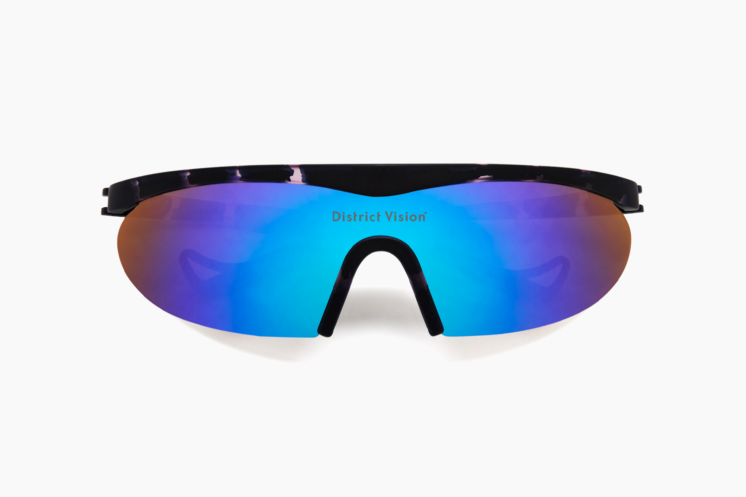 Koharu Eclipse - Navy Pink Mosaic / D+ Blue Mirror｜District Vision
