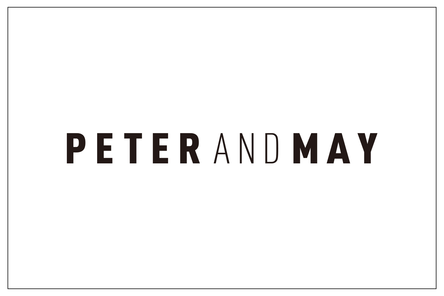 PETER AND MAY｜価格改定のお知らせ