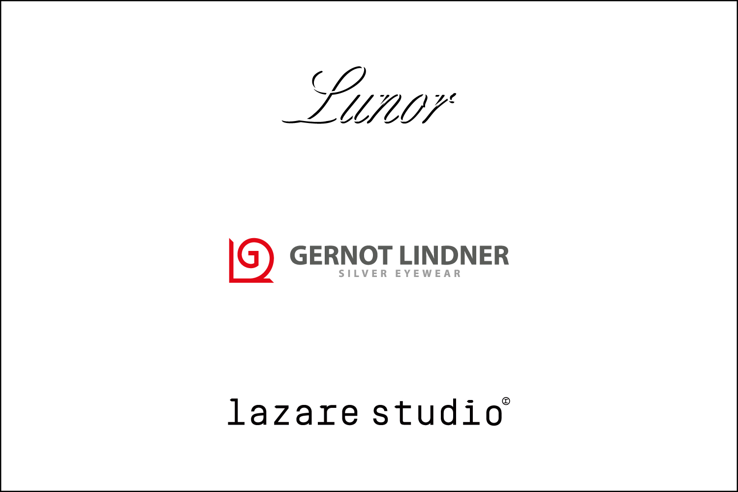 Lunor, GERNOT LINDNER, lazare studio｜価格改定のお知らせ