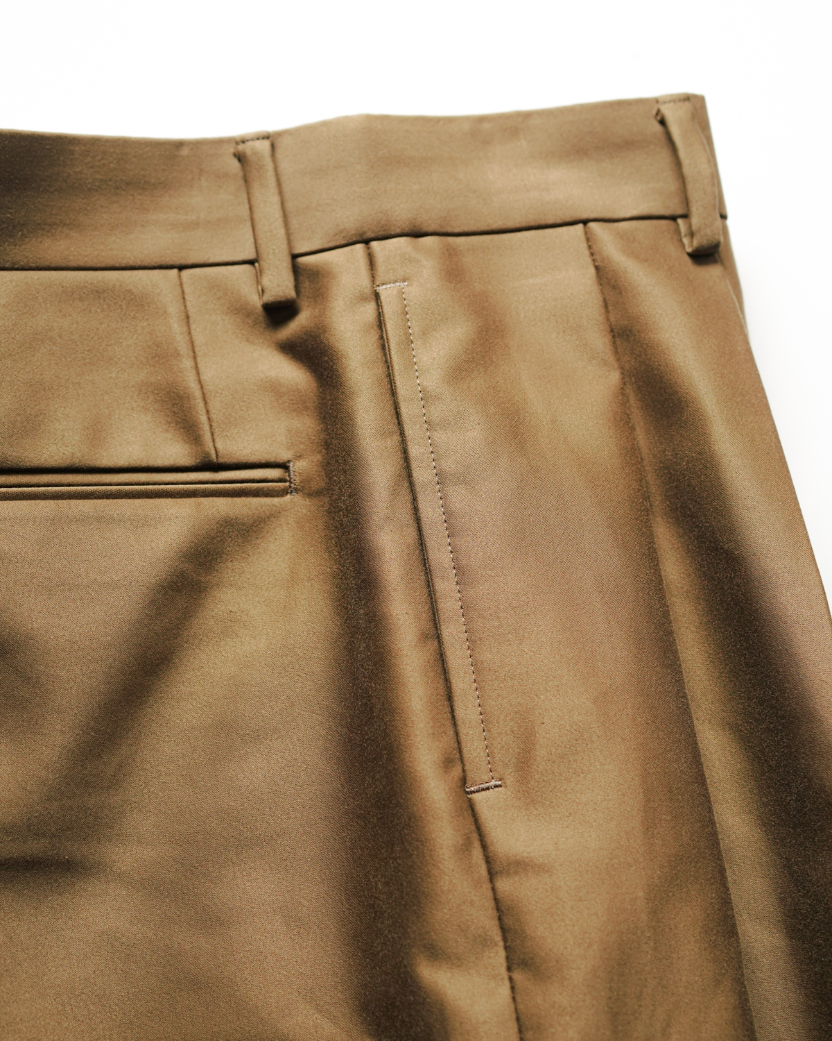 Giza Cotton Moleskin｜WIDE - Khaki｜NEAT