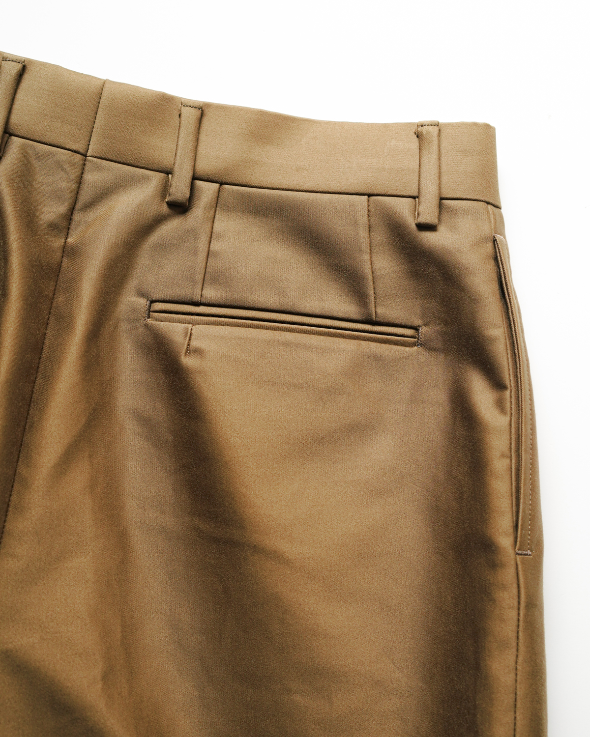 Giza Cotton Moleskin｜WIDE - Khaki｜NEAT