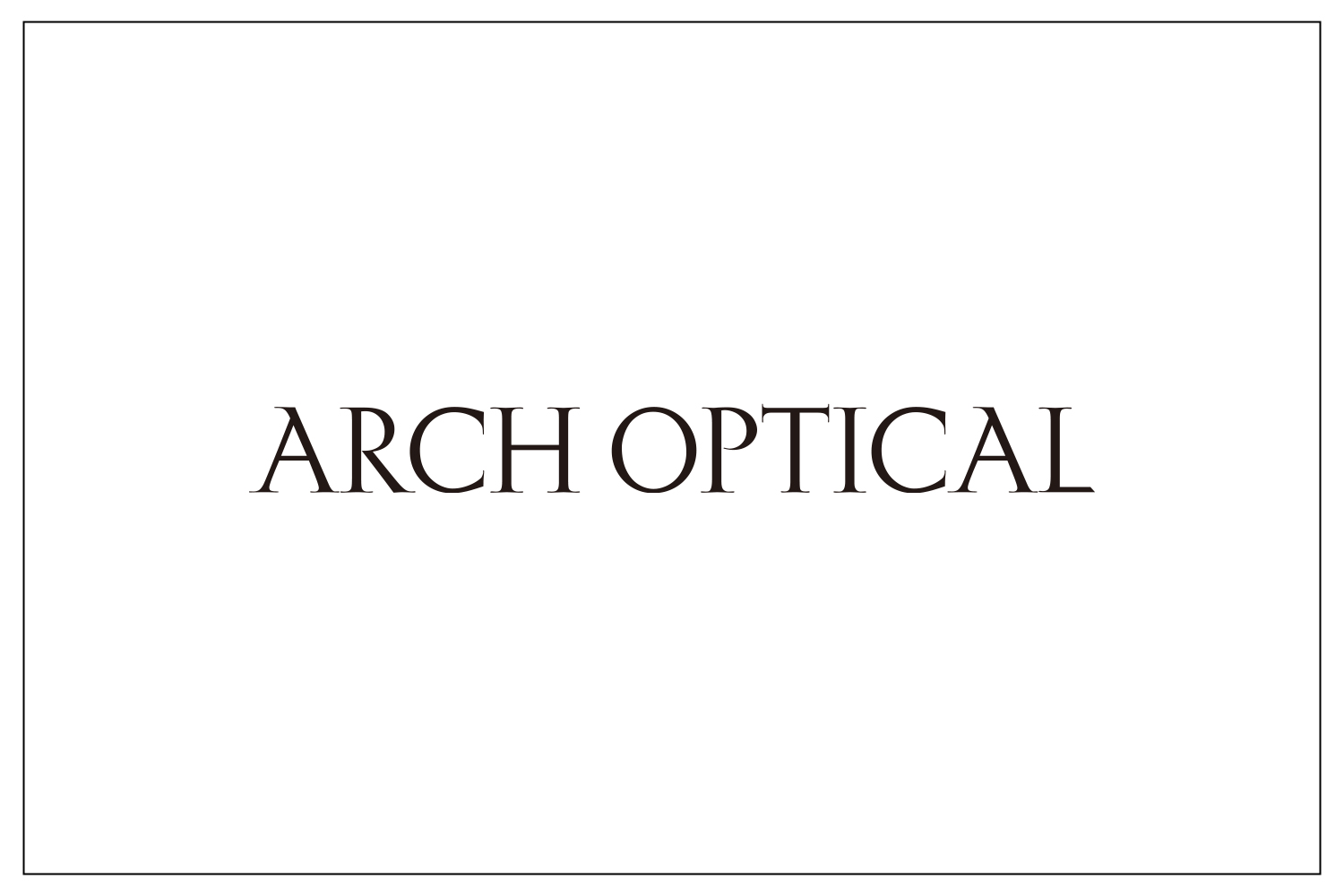 ARCH OPTICAL｜価格改定のお知らせ