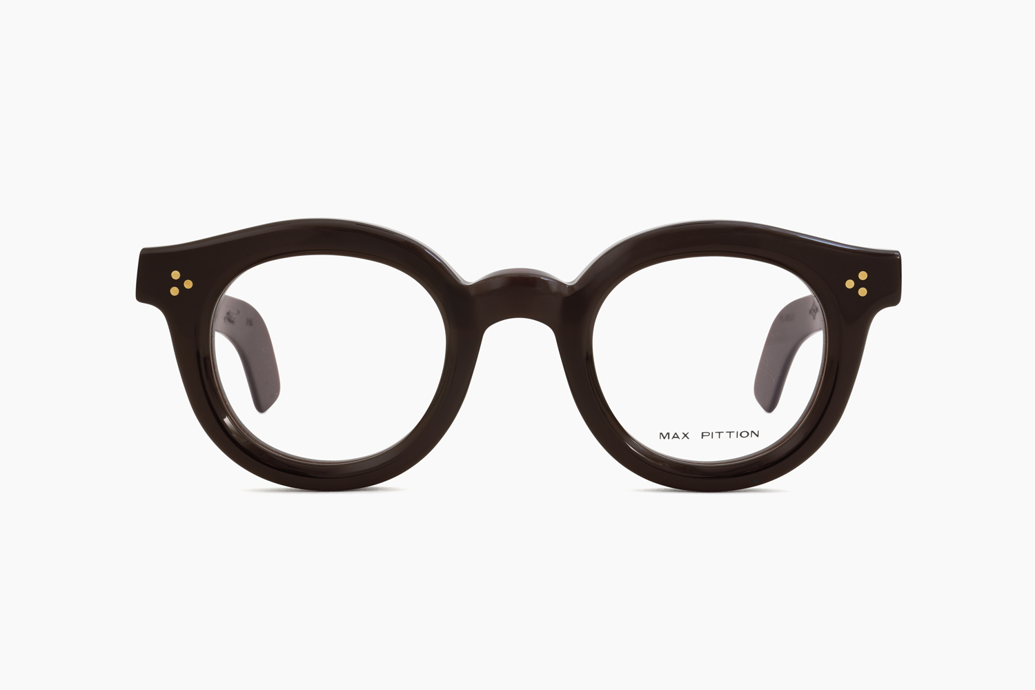 MAXPITTION_(マックスピティオン)_MAESTRO_DEEP BROWN Exclusive_メガネ_正面