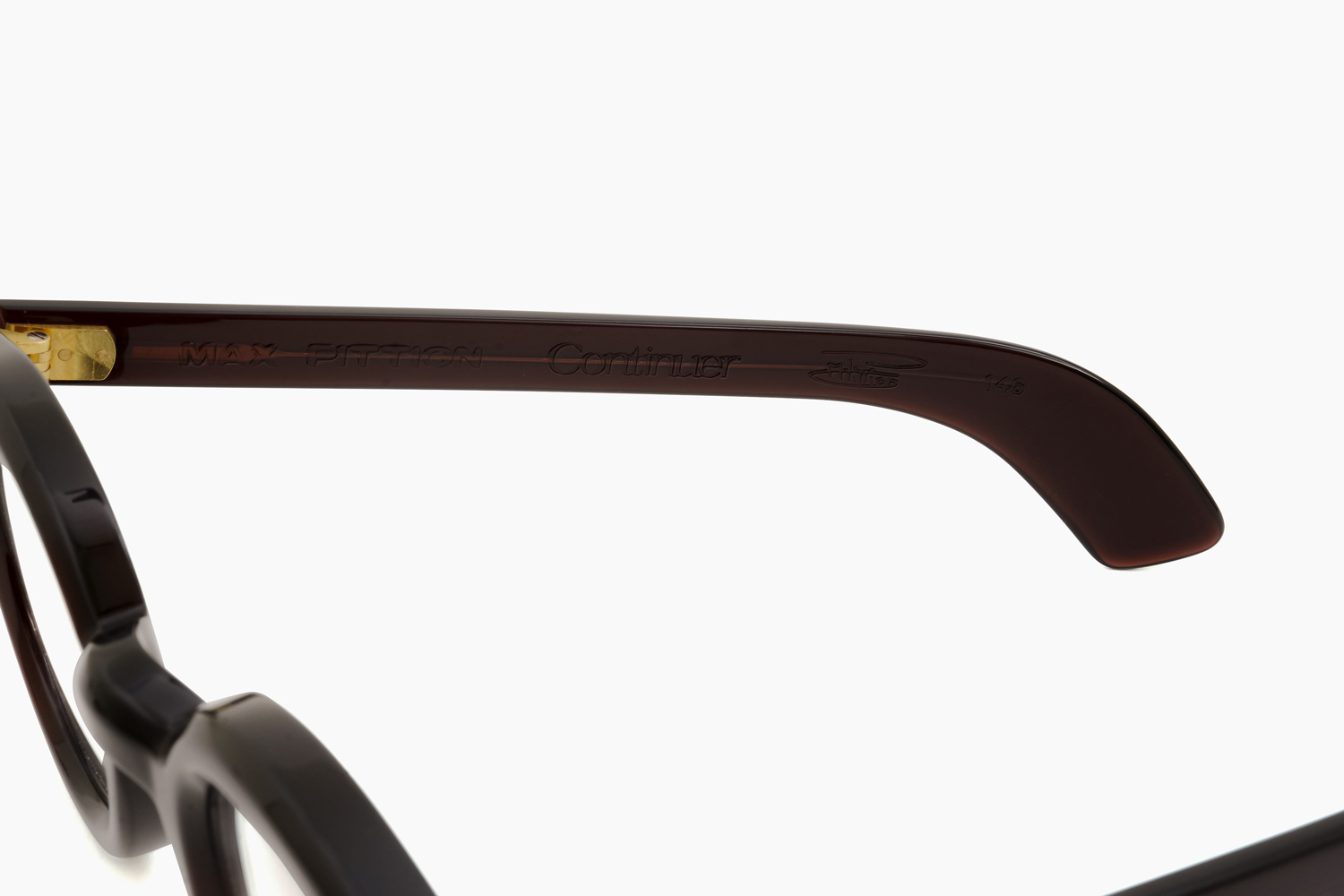 MAXPITTION_(マックスピティオン)_MAESTRO_DEEP BROWN Exclusive_メガネ_ディテール2