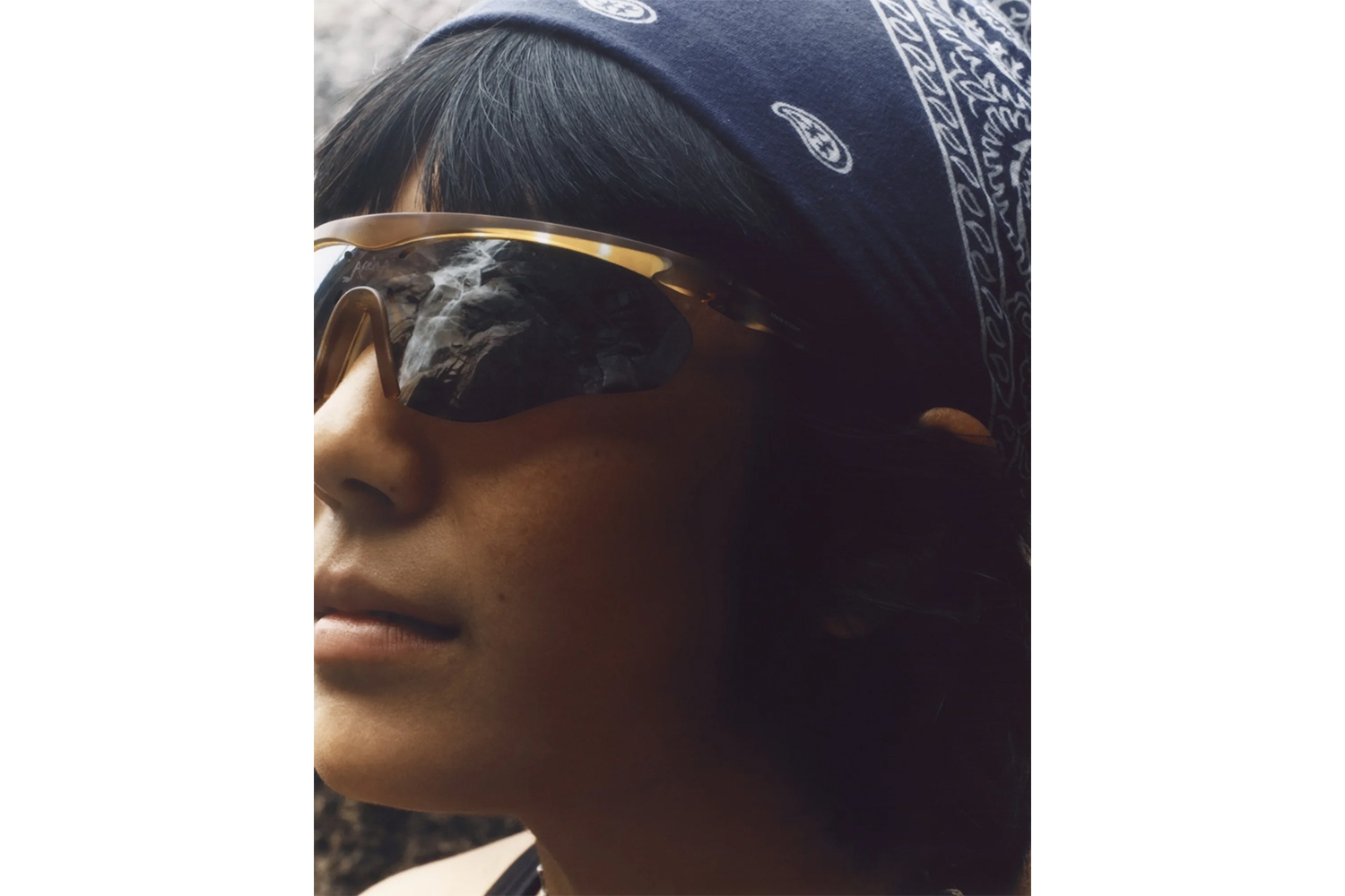 Ashima Horizon Blade - Alpine Moss / D+ Copper Mirror｜District Vision