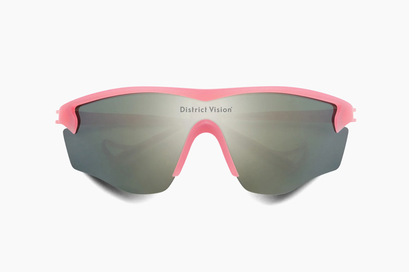 Junya Racer – Powder Rose / D+ G15 Silver Flash Mirror｜District Vision