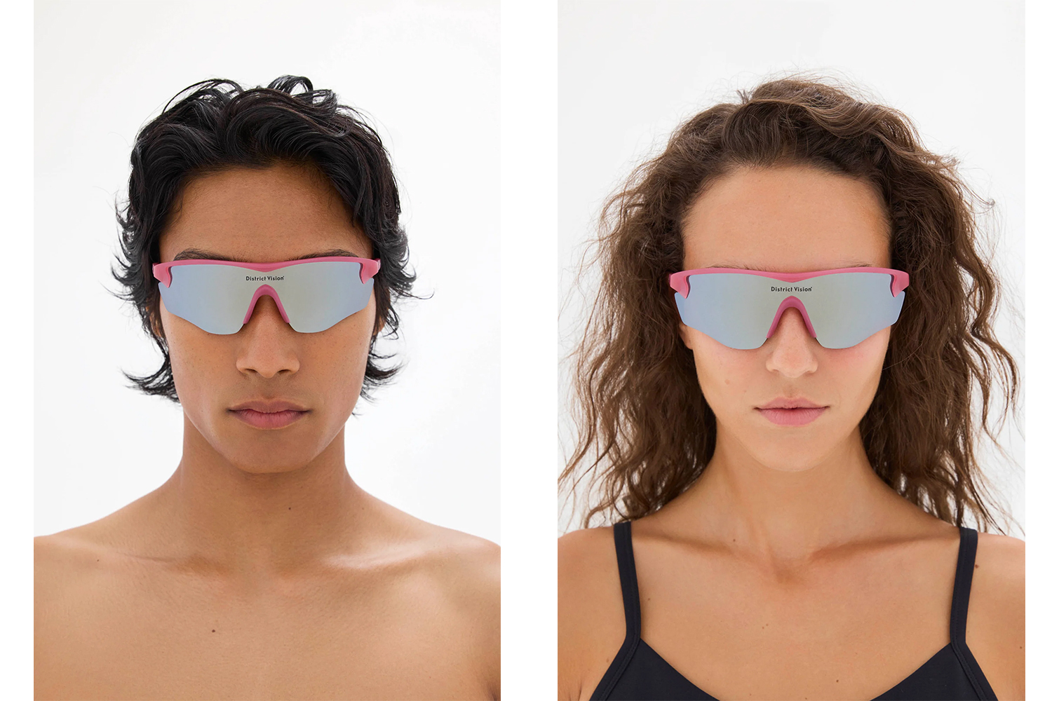 Junya Racer - Powder Rose / D+ G15 Silver Flash Mirror|District Vision