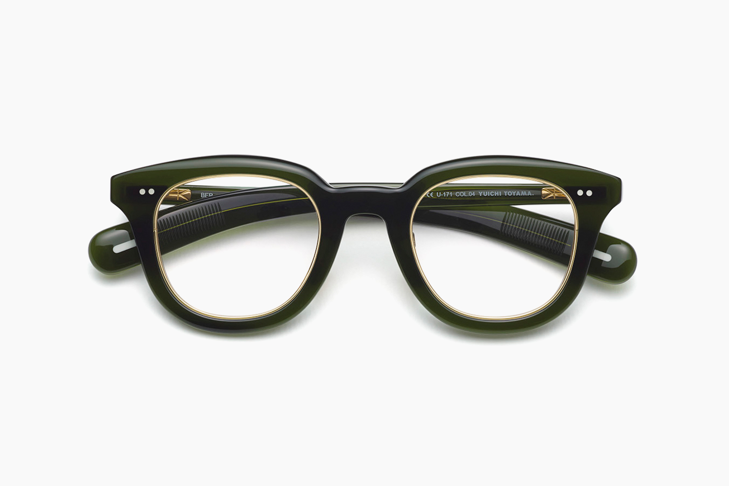 小物 YUICHI TOYAMA.U-171 BER 04 YUICHI TOYAMA.｜BER / U-171 - 04｜PRODUCT｜Continuer Inc.｜メガネ